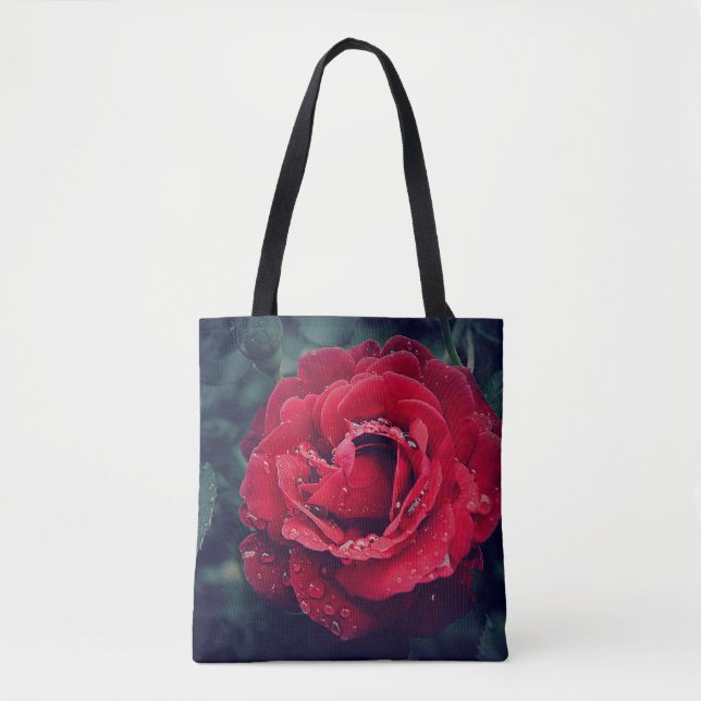 Bolso De Tela Rosa Tote Bag (Anverso)