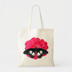 Bolso De Tela Rosa y cola de inflexión