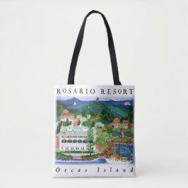 Bolso De Tela Rosario Resort Tote Diversión!