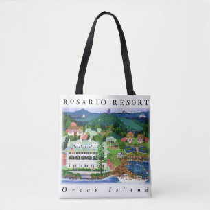 Bolso De Tela Rosario Resort Tote Diversión!