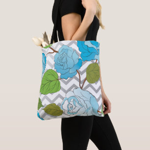 Bolso De Tela Rosas 14