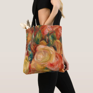 Bolso De Tela Rosas, 1912 por Pierre-Auguste Renoir