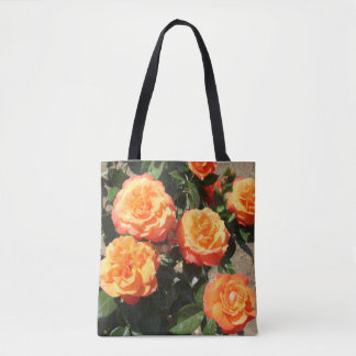 Bolso De Tela Rosas anaranjados Bewitching