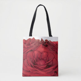 Bolso De Tela rosas Bodas Rojos de 1840