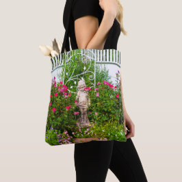 Bolso De Tela Rosas de jardín