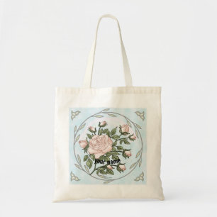 Bolso De Tela Rosas de jardín