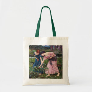 Bolso De Tela Rosas de selección de damas, John William Waterhou