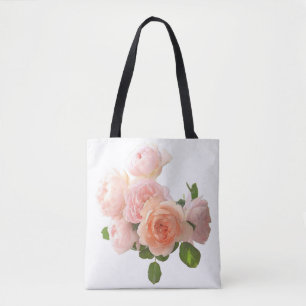 Bolso De Tela Rosas Diseño Personalizado Plantilla Elegante Mode