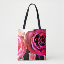 Bolso De Tela Rosas en auge