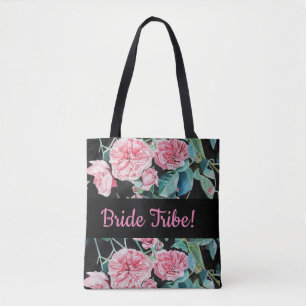 Bolso De Tela Rosas rosas rosas rosas Boda novia dama de honor T
