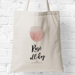 Bolso De Tela Rosé All Day Tall Wine Glass