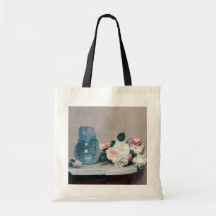 Bolso De Tela Rose and Glass Jug, Henri Fantin-Latour