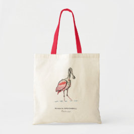 Bolso De Tela Roseate Spoonbill Tote Bag