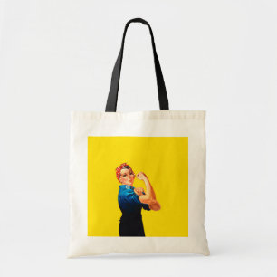 Bolso De Tela Rosie la figura estilo retro del remachador