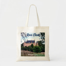 Bolso De Tela Ross Clan Balnagown Castle Tote Bag