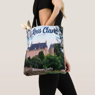 Bolso De Tela Ross Clan Balnagown Castle Tote Bag