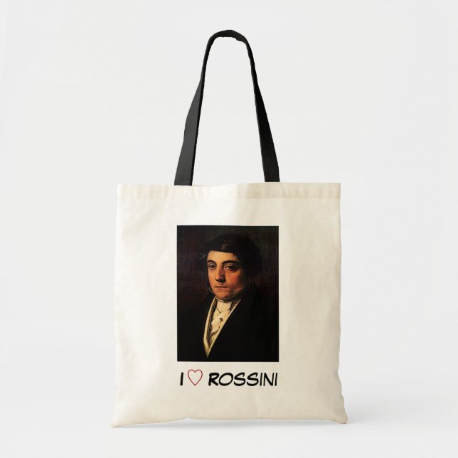 Bolso De Tela Rossini, Gioachino (Frente)