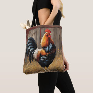 Bolso De Tela Rostro de granja - Tote de gloria majestuoso