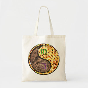 Bolso De Tela Rostro de Virgo y Fuego