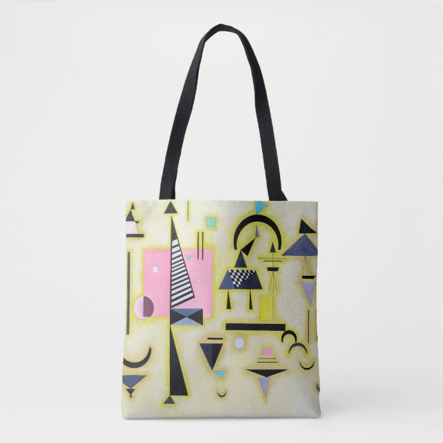 Bolso De Tela Rosy definitivo, Wassily Kandinsky (Anverso)