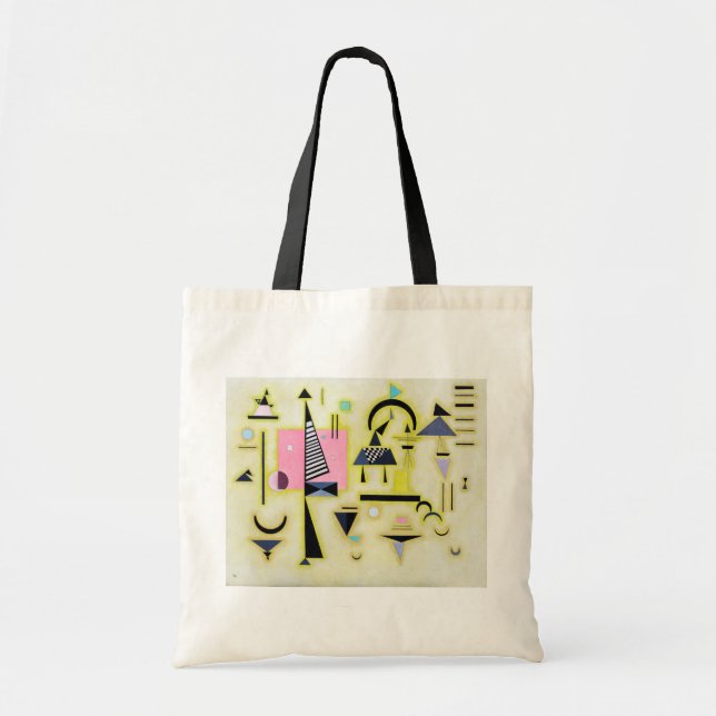 Bolso De Tela Rosy definitivo, Wassily Kandinsky (Frente)