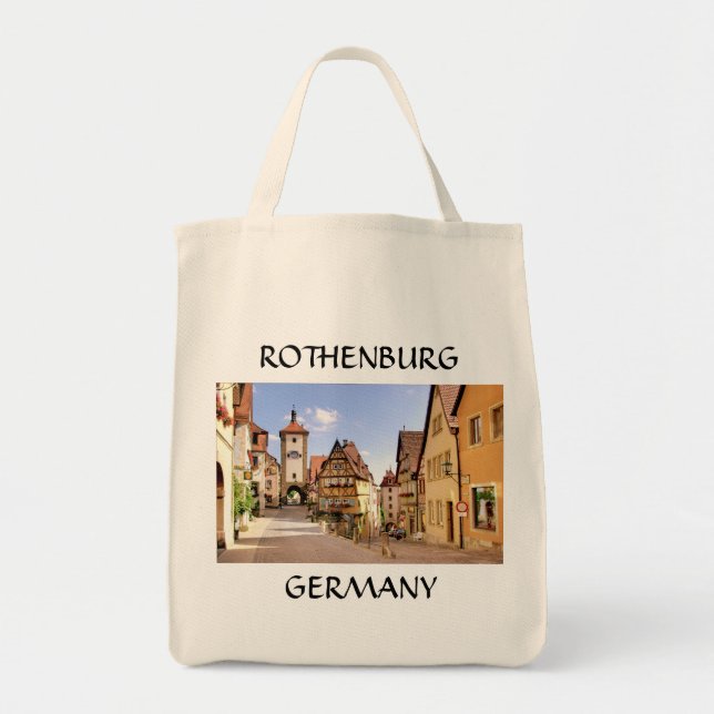 BOLSO DE TELA ROTHENBURG, ALEMANIA (Frente)