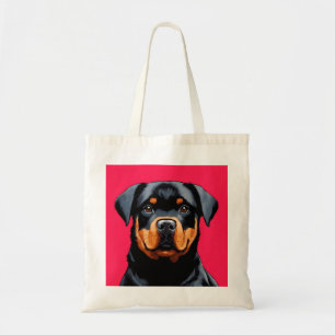 Bolso De Tela Rottweiler
