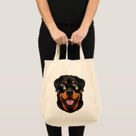Bolso De Tela Rottweiler de Michigan con gafas de sol