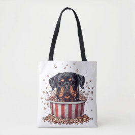 Bolso De Tela Rottweiler Dog Movie Popcorn Bucket