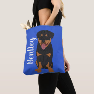 Bolso De Tela Rottweiler personalizado