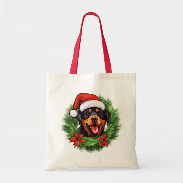 Bolso De Tela Rottweiler Tote Bag (Frente)