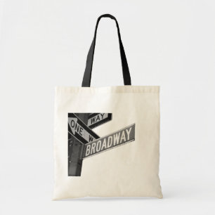 Bolso De Tela Rótulo de Broadway