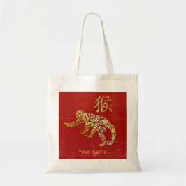 Bolso De Tela Rótulo de constelación de horóscopo zodiaco chino