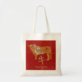 Bolso De Tela Rótulo de Constelación del Horóscopo Zodiaco Chino