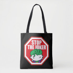 Bolso De Tela Rótulo De La Cónica "Detengan Al Joker"