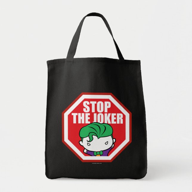 Bolso De Tela Rótulo de la teoría "Detener al bromista" (Frente)