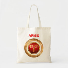 Bolso De Tela Rótulo del zodiaco del aries
