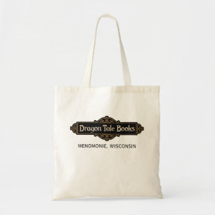 Bolso De Tela Rótulo Dragon Tale Books