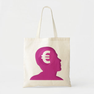 Bolso De Tela Rótulo Euro