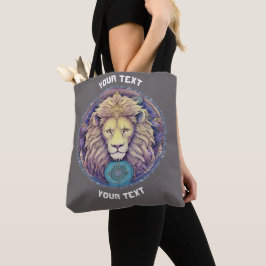 BOLSO DE TELA RÓTULO LEO ZODIAC PERSONALIZADO