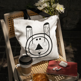 Bolso De Tela Rótulo Rabbit Usagi Zodiac