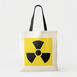 Bolso De Tela Rótulo radiactivo