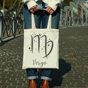 Bolso De Tela Rótulo Zodiac Virgo