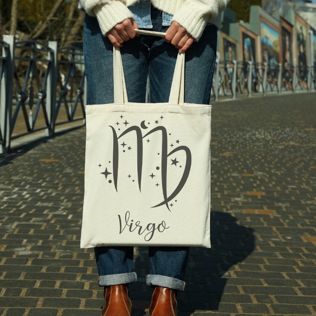 Bolso De Tela Rótulo Zodiac Virgo (Subido por el creador)