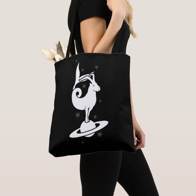 Bolso De Tela Rótulo zodiaco de Capricornio (Detalle)