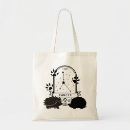 Bolso De Tela Rótulo zodiaco y Mascotas coincidentes. Cáncer - H