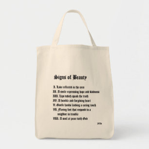 Bolso De Tela Rótulos de belleza