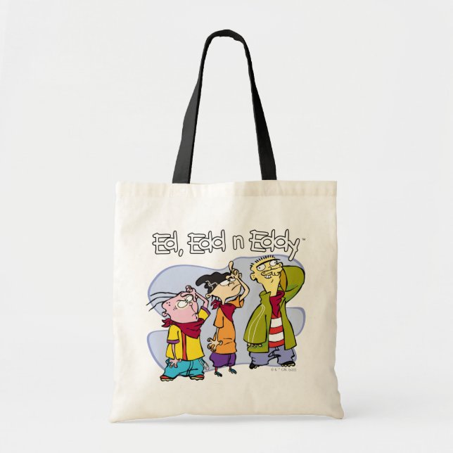 Bolso De Tela Rótulos Ed, Edd, n Eddy Hand (Frente)