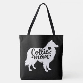 Bolso De Tela Rough Collie Mom Tote Bag