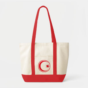 Bolso De Tela Roundel de la Fuerza Aérea Tunecina
